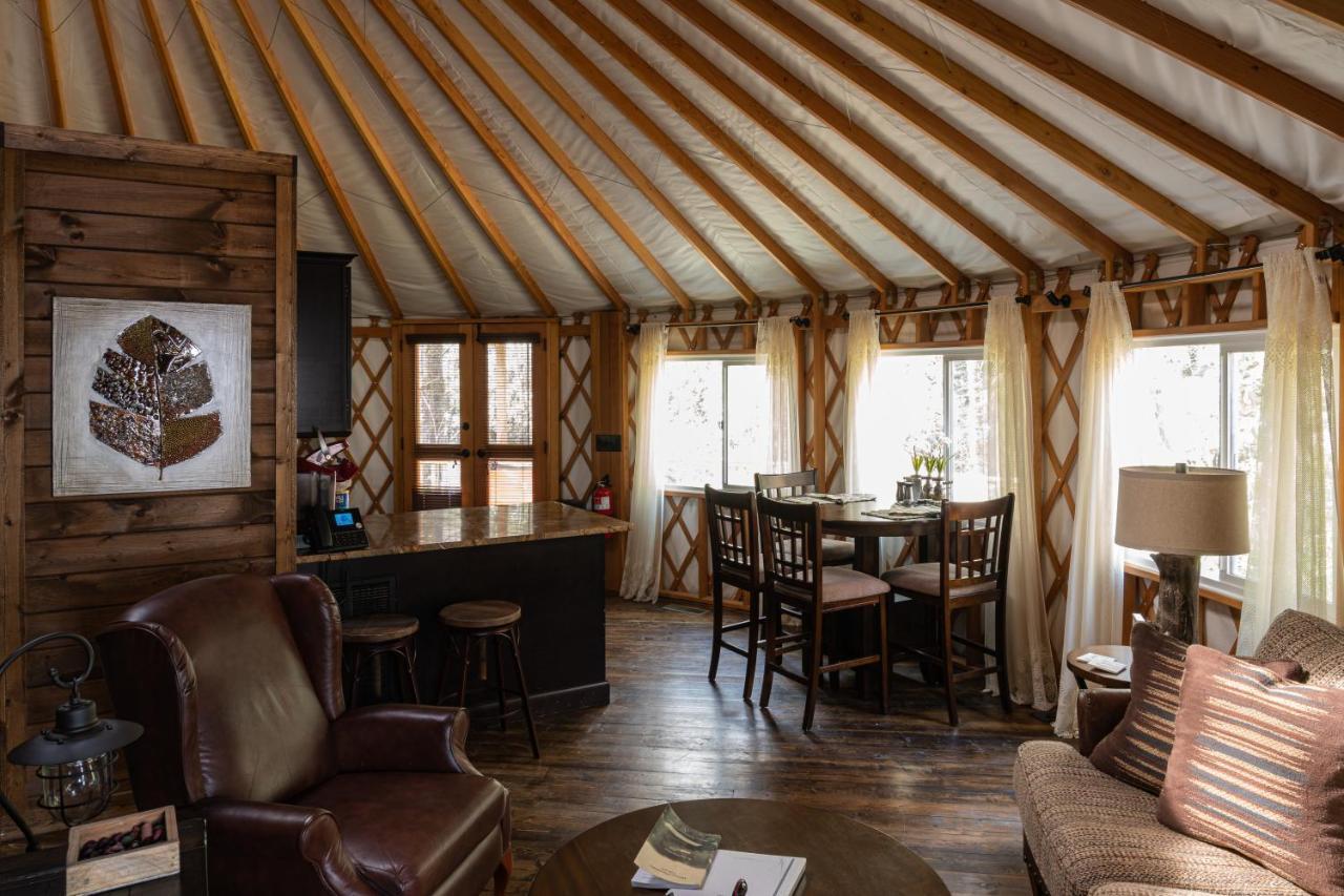 Tranquil Haven Luxy Yurt - Creekside Glamping With Private Hot Tub Villa Topton Exteriör bild